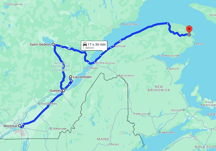 Route Quebec Route Quebec | Campers Canada