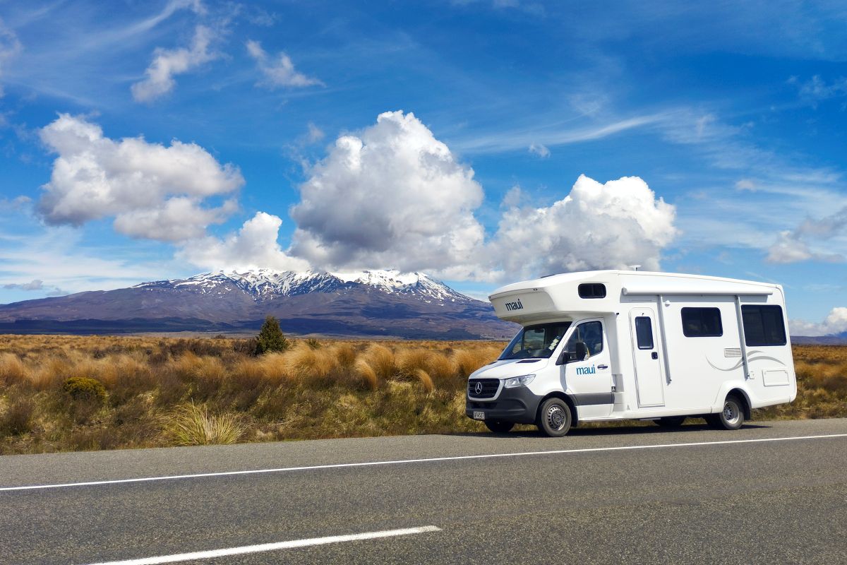 Maui River Nieuw_Zeeland Mount Ruapehu
