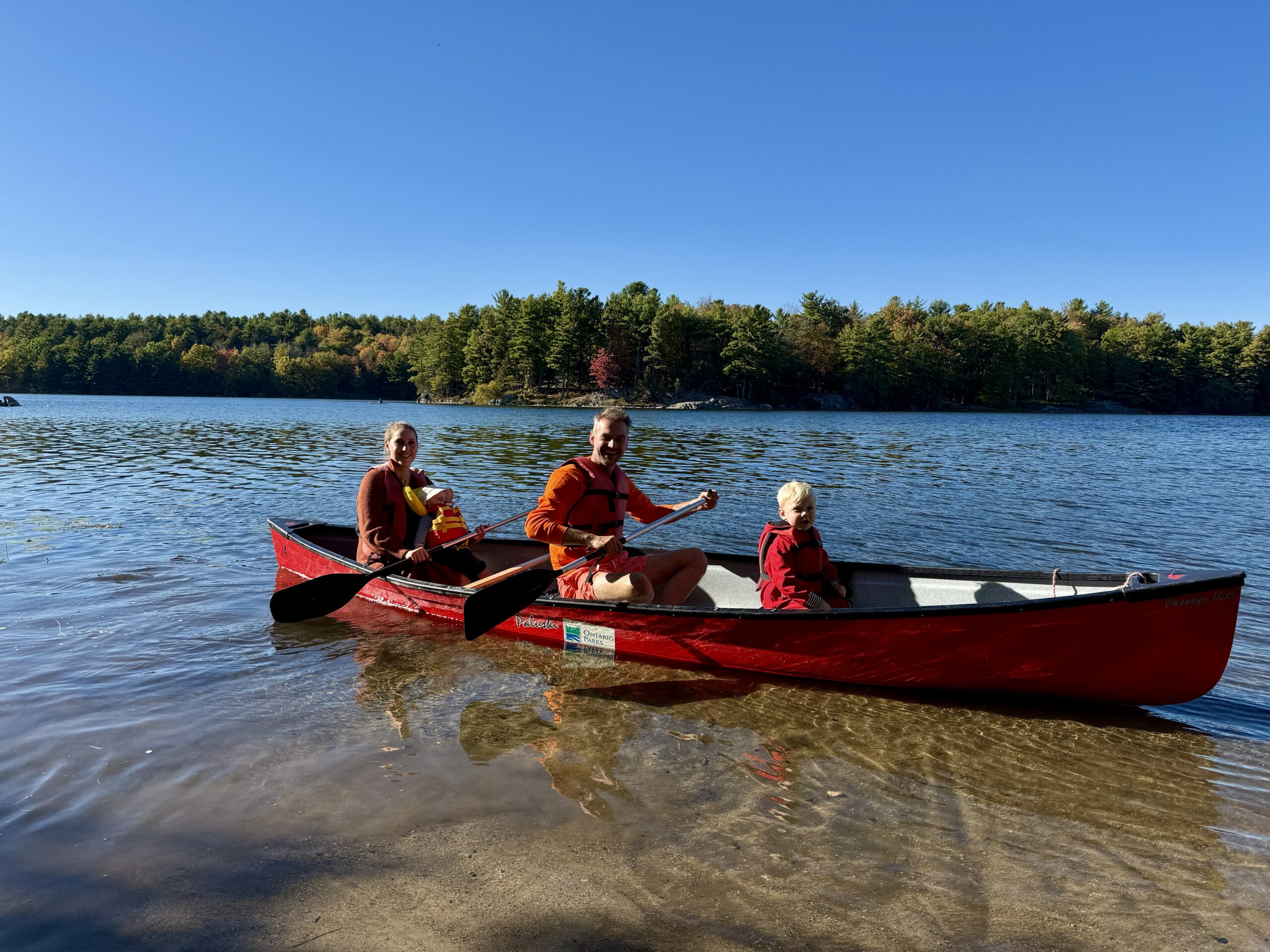Kano varen met kinderen - Maarten - Oost Canada